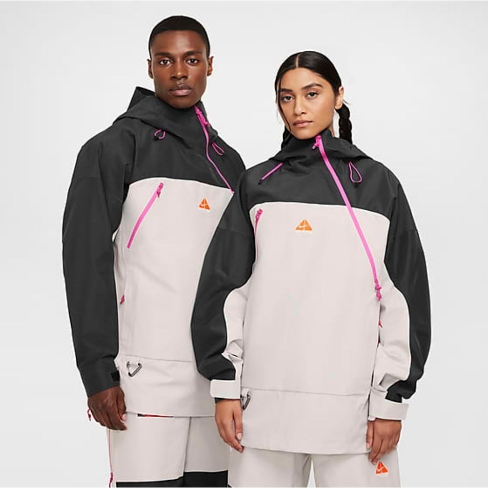Nike ACG Chena Vortex Storm-FIT ADV GORE-TEX Grey Jacket Unisex Large FV8891-104